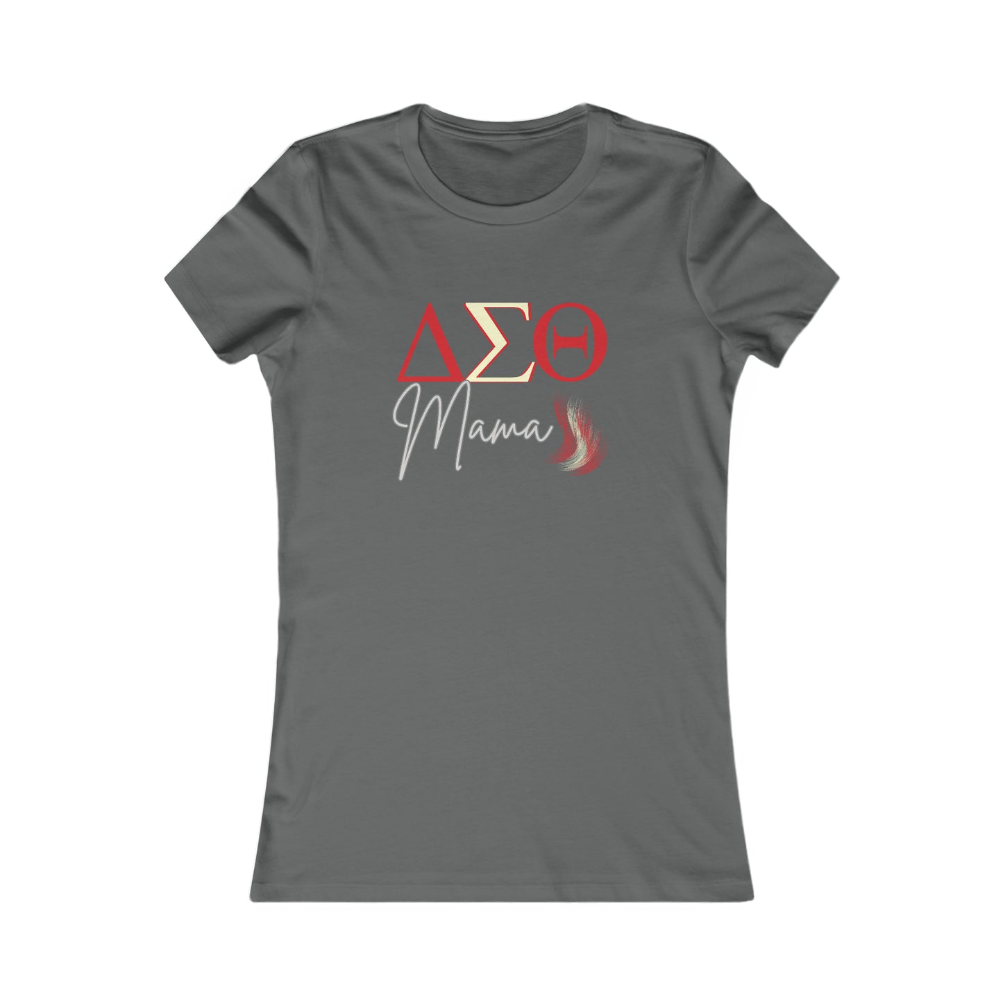 Delta Sigma Theta Mama shirt for Sorority Sister Moms | Bella+Canvas Women's Favorite Tee | Gifts For Mom
