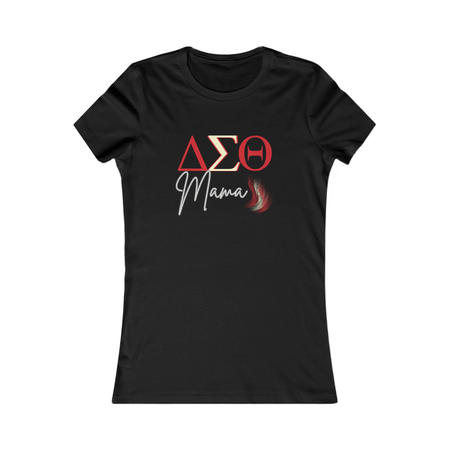Delta Sigma Theta Mama shirt for Sorority Sister Moms | Bella+Canvas Women's Favorite Tee | Gifts For Mom