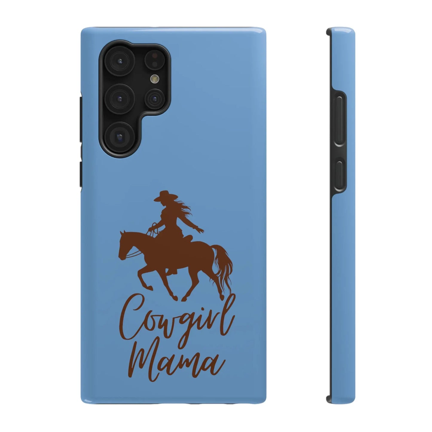 Cowgirl Mama Samsung Impact-Resistant Cases Printify