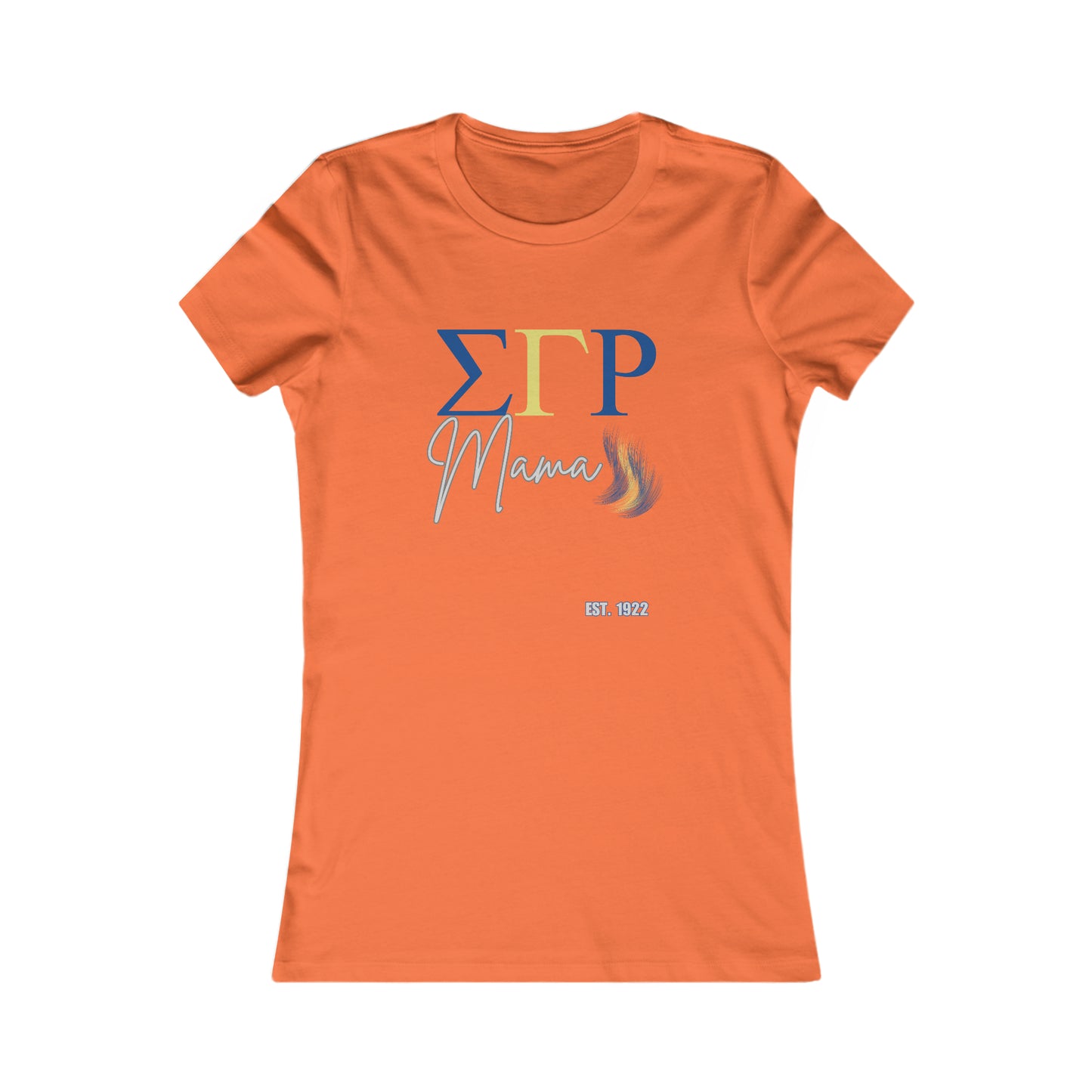 Sigma Gamma Rho Mama Shirt for the Sorority Sister Mom | Bella+Canvas Women's Favorite Tee | Gifts for Mom