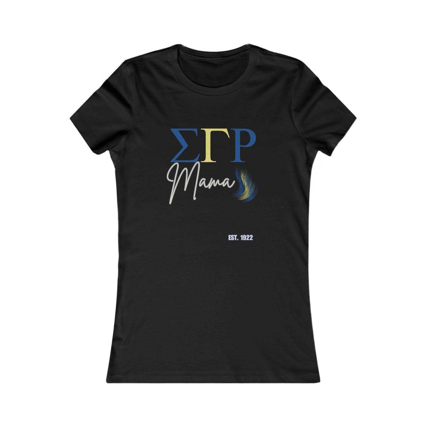 Sigma Gamma Rho Mama Shirt for the Sorority Sister Mom | Bella+Canvas Women's Favorite Tee | Gifts for Mom