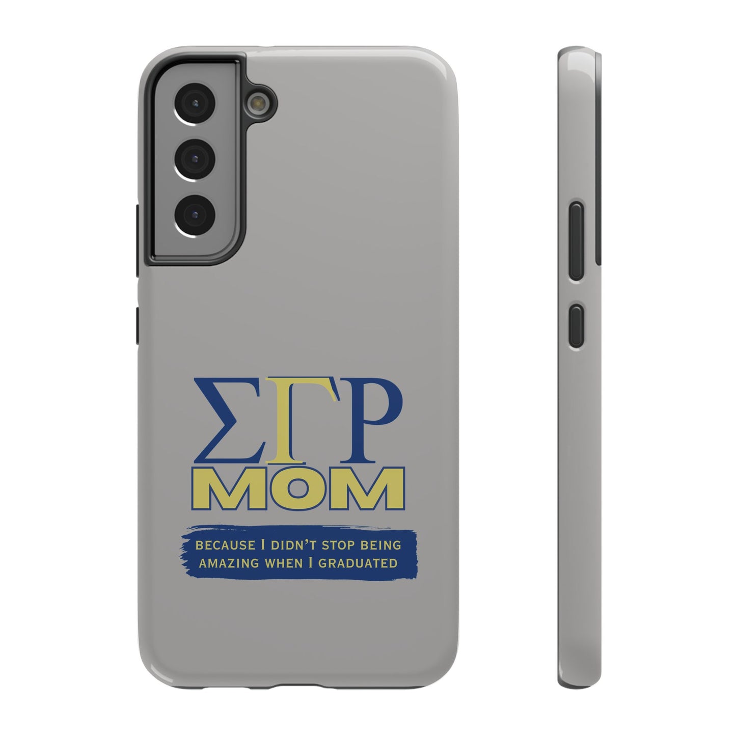 Customizable Impact-Resistant phone case for Sigma Gamma Rho Moms | Samsung and iPhone Impact-Resistant Cases
