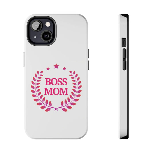 Boss Mom iPhone and SamsungTough Phone Cases Printify
