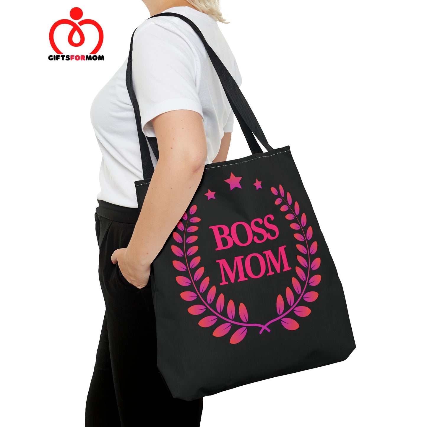 Boss Mom Tote Bag for Mothers on the go | Gifts for Mom | Three sizes available