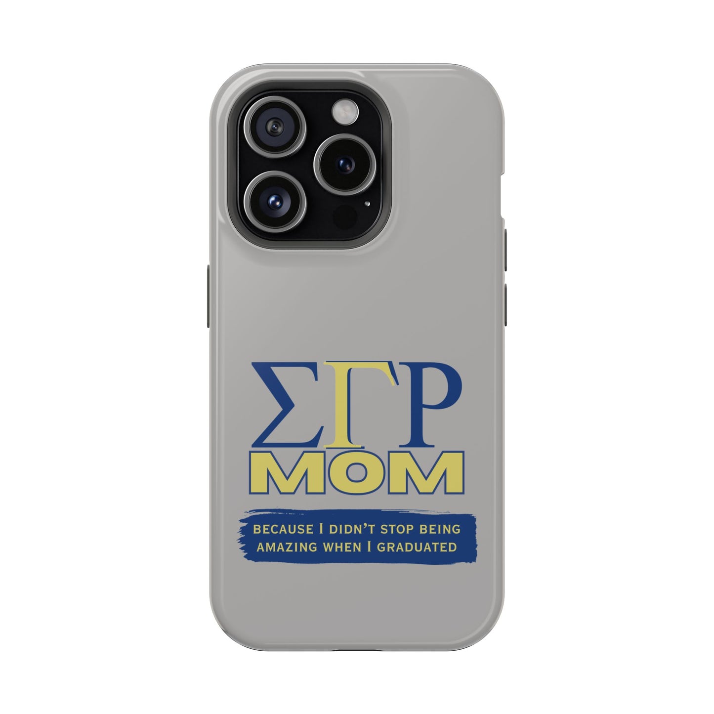 Customizable Impact-Resistant phone case for Sigma Gamma Rho Moms | Samsung and iPhone Impact-Resistant Cases