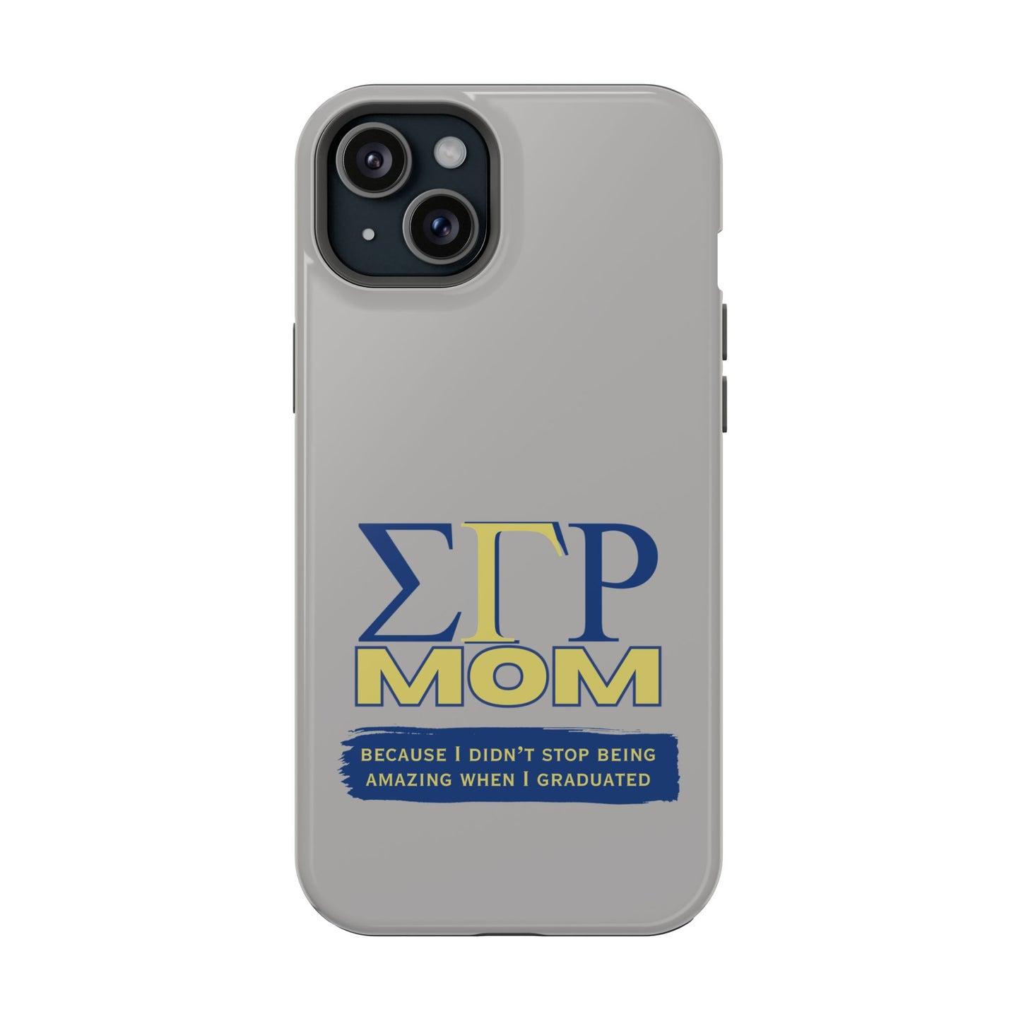 Customizable Impact-Resistant phone case for Sigma Gamma Rho Moms | Samsung and iPhone Impact-Resistant Cases