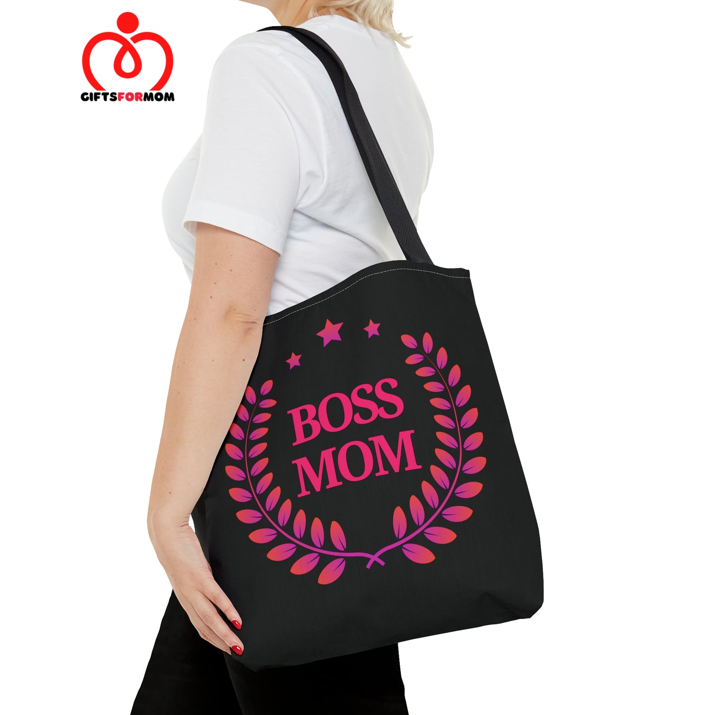 Boss Mom Tote Bag for Mothers on the go | Gifts for Mom | Three sizes available