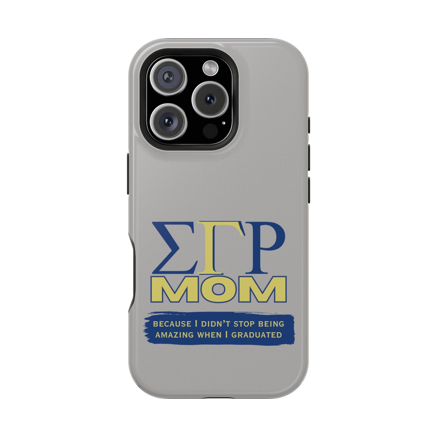 Customizable Impact-Resistant phone case for Sigma Gamma Rho Moms | Samsung and iPhone Impact-Resistant Cases