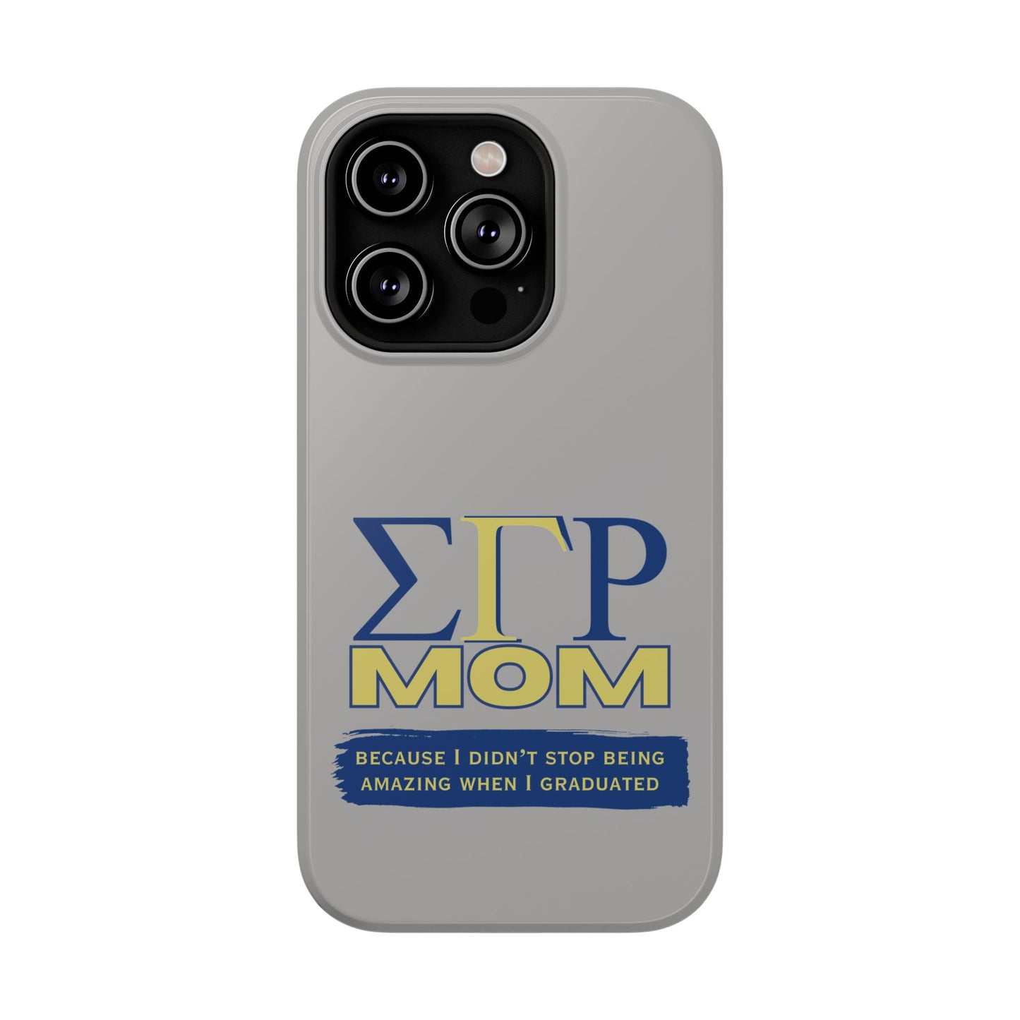 Customizable Impact-Resistant phone case for Sigma Gamma Rho Moms | Samsung and iPhone Impact-Resistant Cases