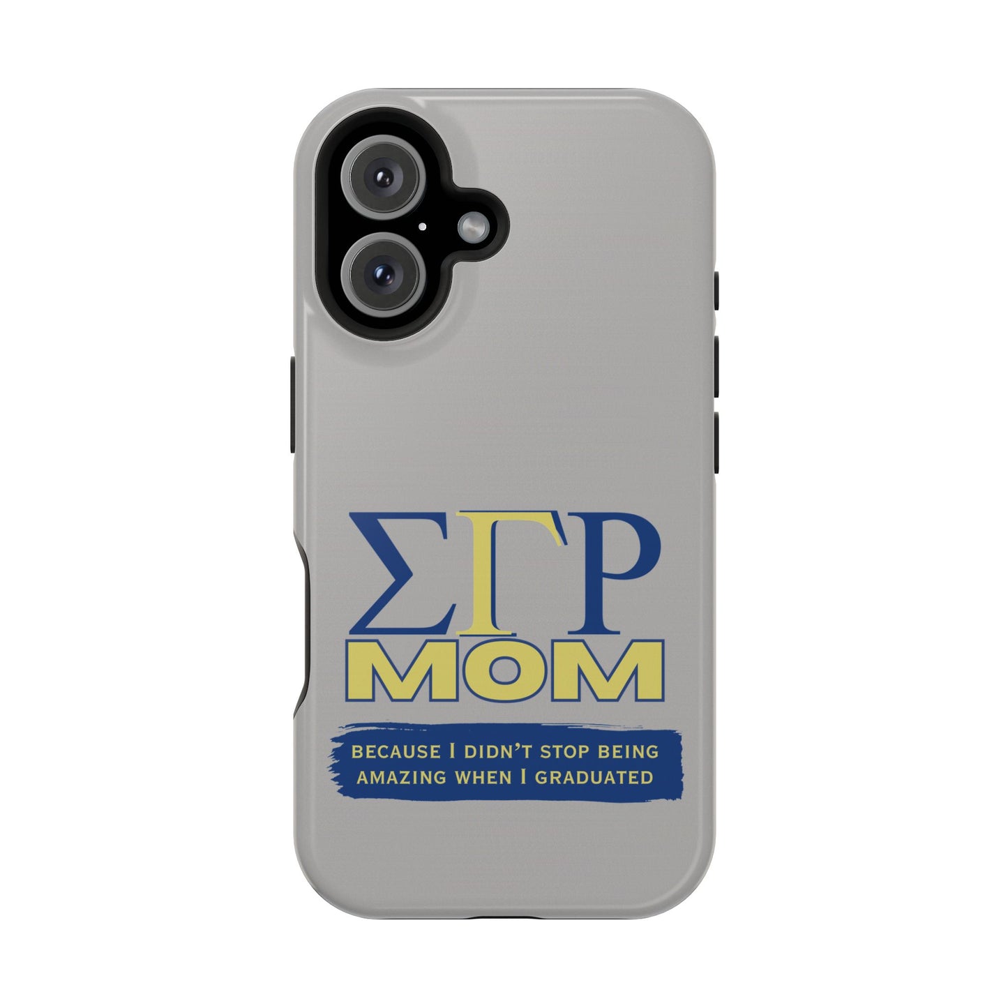 Customizable Impact-Resistant phone case for Sigma Gamma Rho Moms | Samsung and iPhone Impact-Resistant Cases