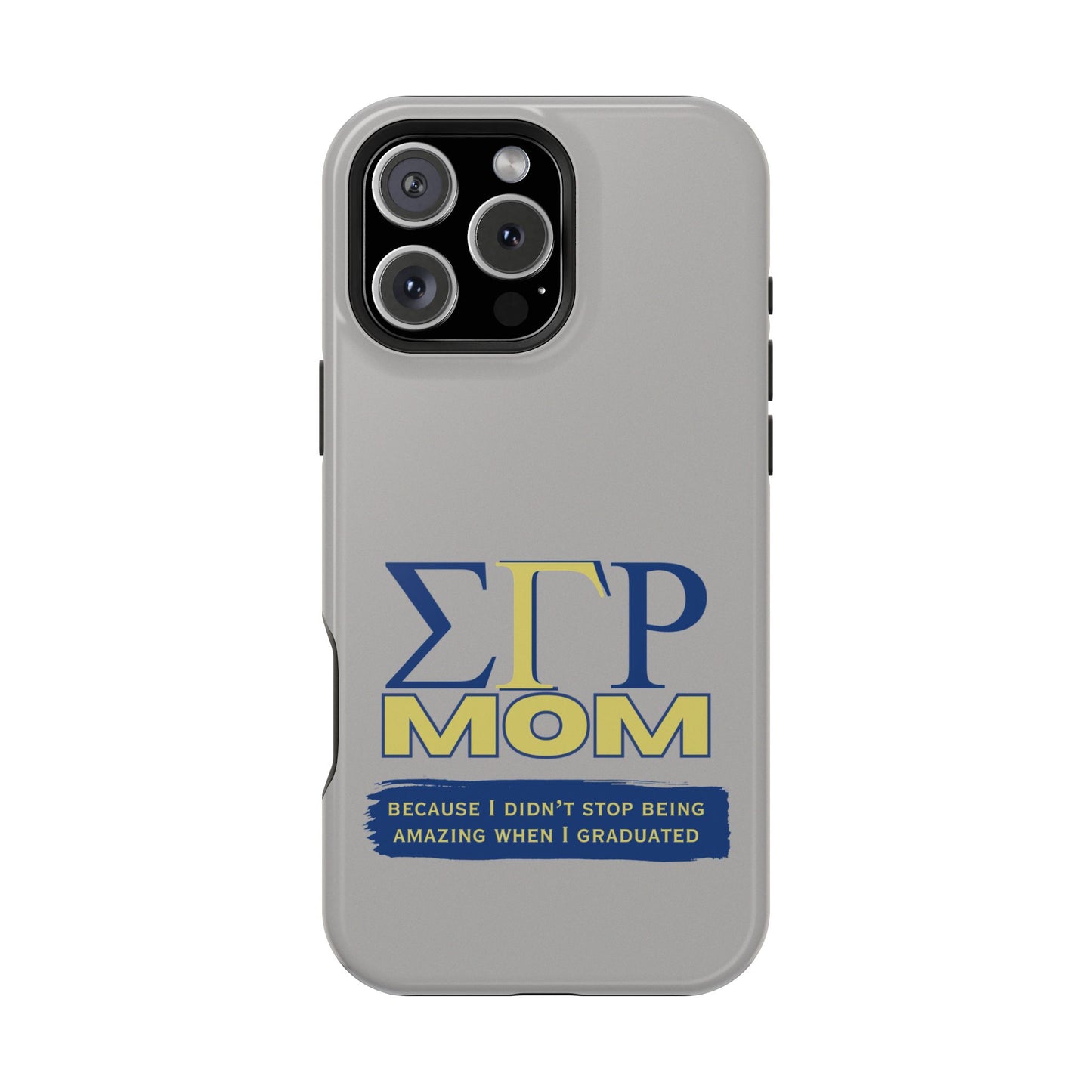 Customizable Impact-Resistant phone case for Sigma Gamma Rho Moms | Samsung and iPhone Impact-Resistant Cases