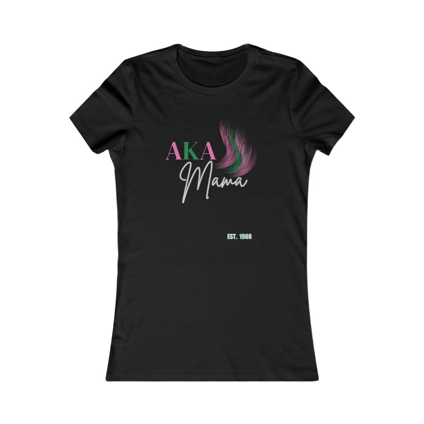 AKA Mama Women's Favorite Tee For Sorority Mothers | Bella+Canvas shirt | Gifts For Moms