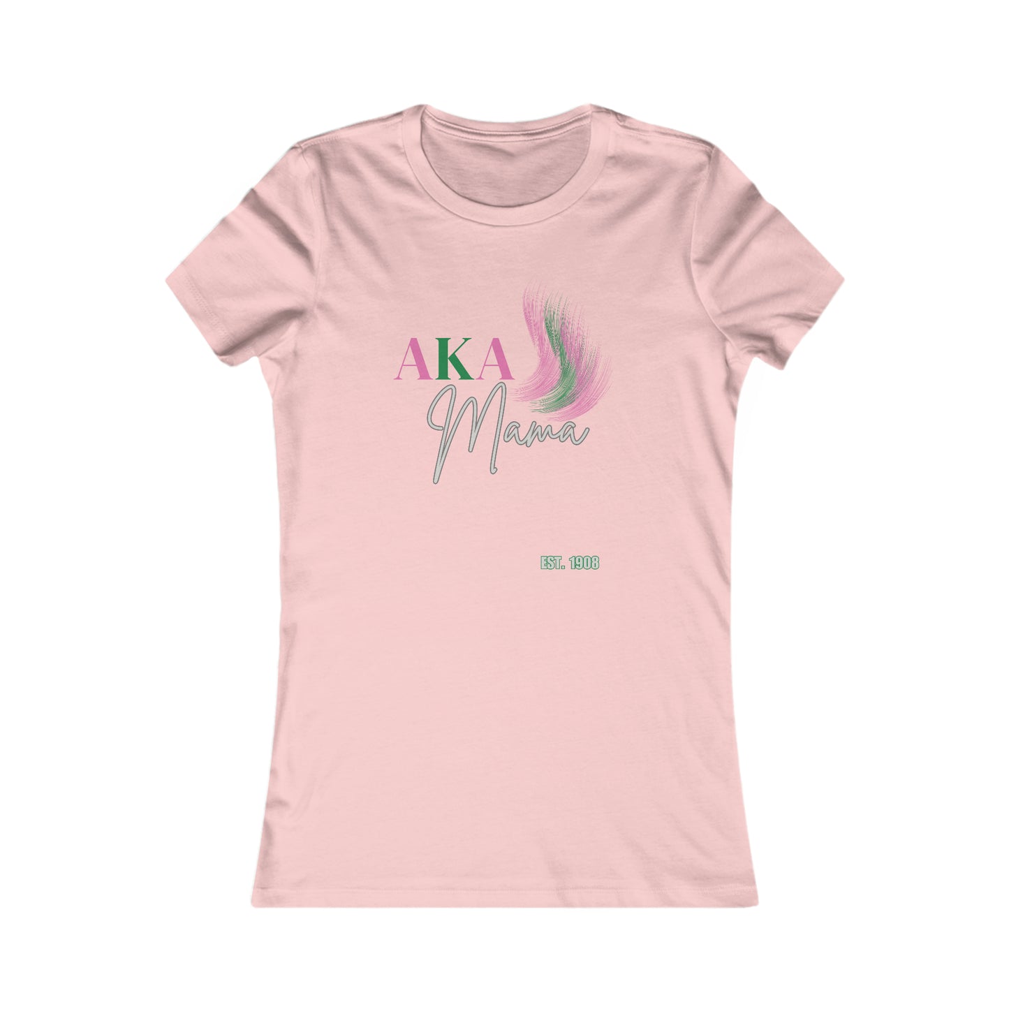AKA Mama Women's Favorite Tee For Sorority Mothers | Bella+Canvas shirt | Gifts For Moms