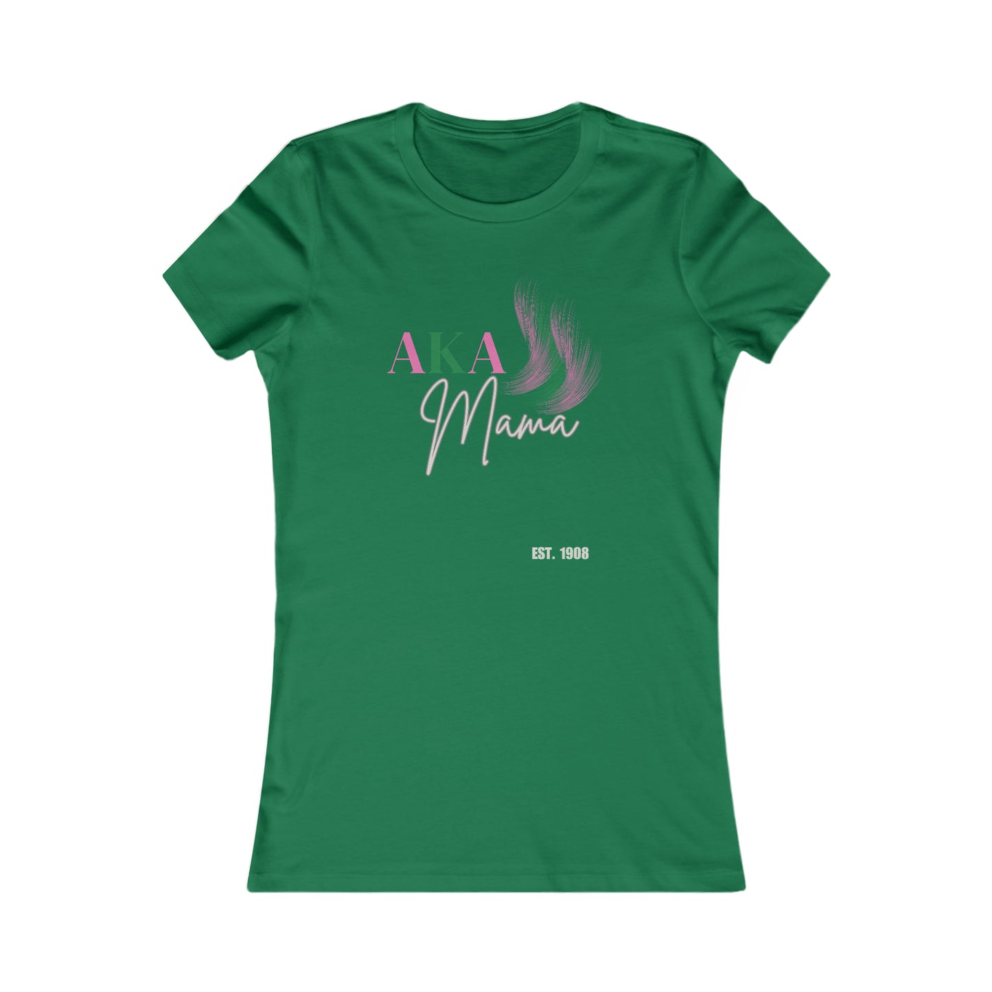 AKA Mama Women's Favorite Tee For Sorority Mothers | Bella+Canvas shirt | Gifts For Moms
