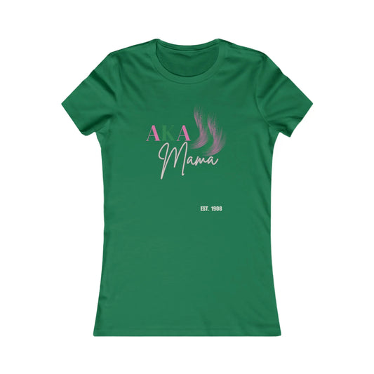 AKA Mama Women's Favorite Tee For Sorority Mothers | Bella+Canvas shirt | Gifts For Moms Printify