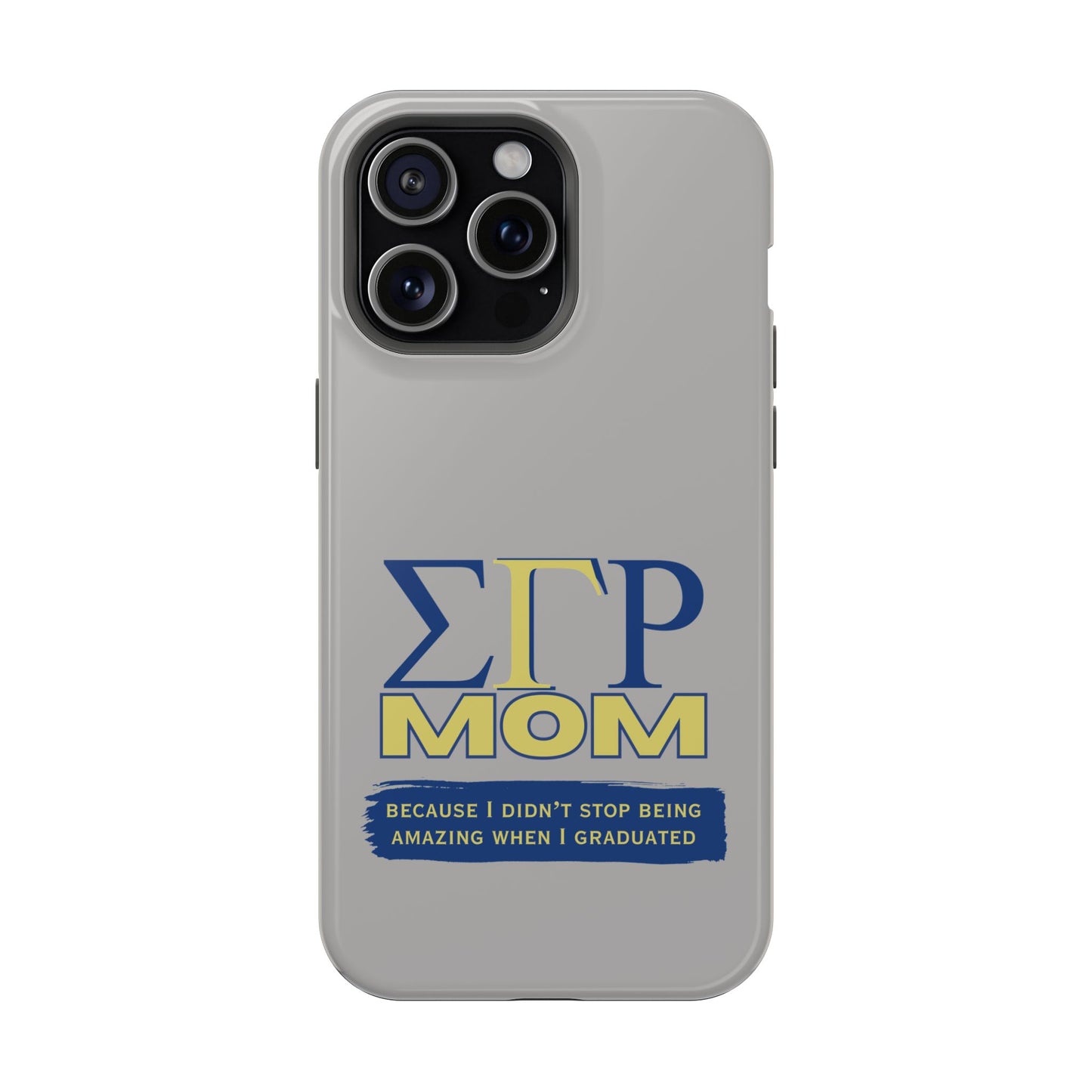 Customizable Impact-Resistant phone case for Sigma Gamma Rho Moms | Samsung and iPhone Impact-Resistant Cases