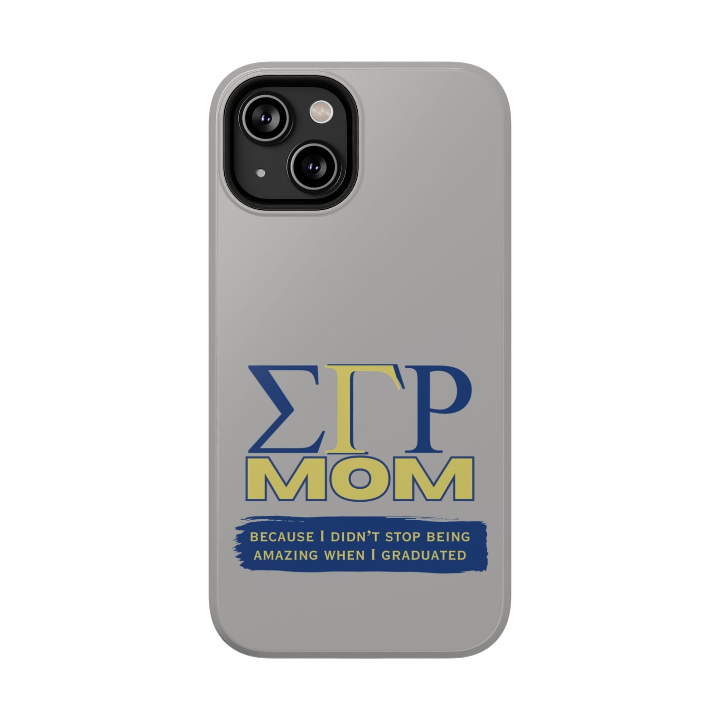 Customizable Impact-Resistant phone case for Sigma Gamma Rho Moms | Samsung and iPhone Impact-Resistant Cases