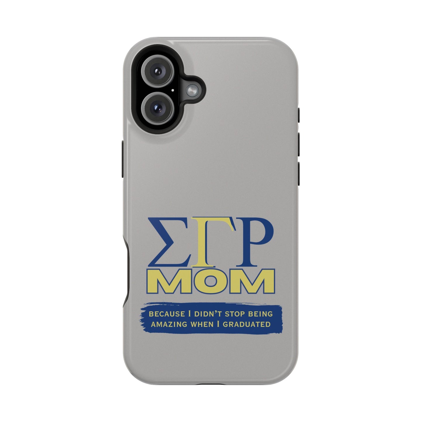Customizable Impact-Resistant phone case for Sigma Gamma Rho Moms | Samsung and iPhone Impact-Resistant Cases