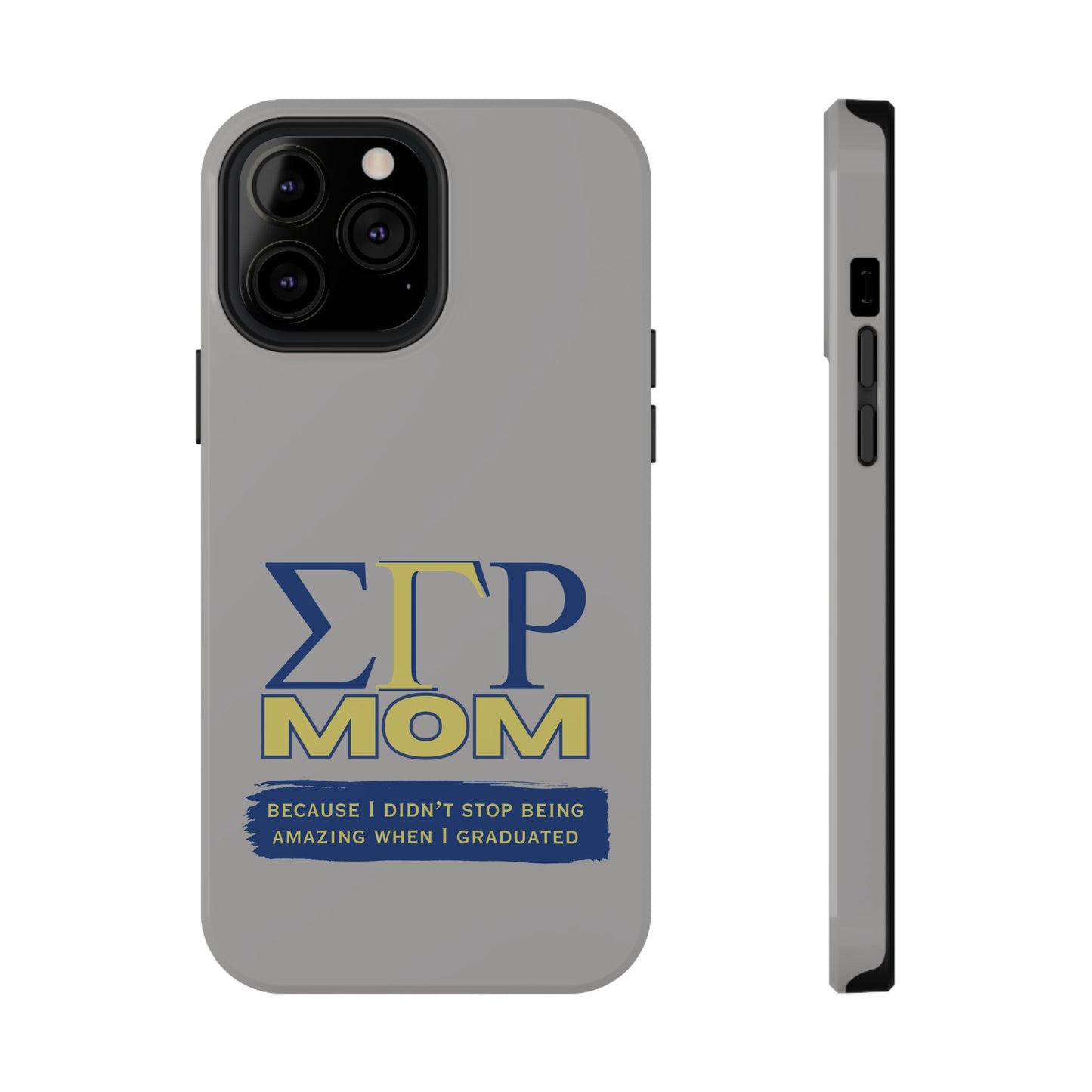 Customizable Impact-Resistant phone case for Sigma Gamma Rho Moms | Samsung and iPhone Impact-Resistant Cases