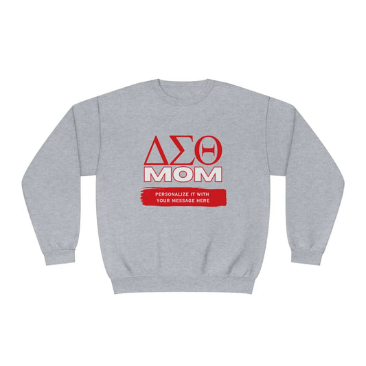 Personalizable Delta Sigma Theta Mom NuBlend® Crewneck Sweatshirt | DST sorority | Gifts for Mom Printify