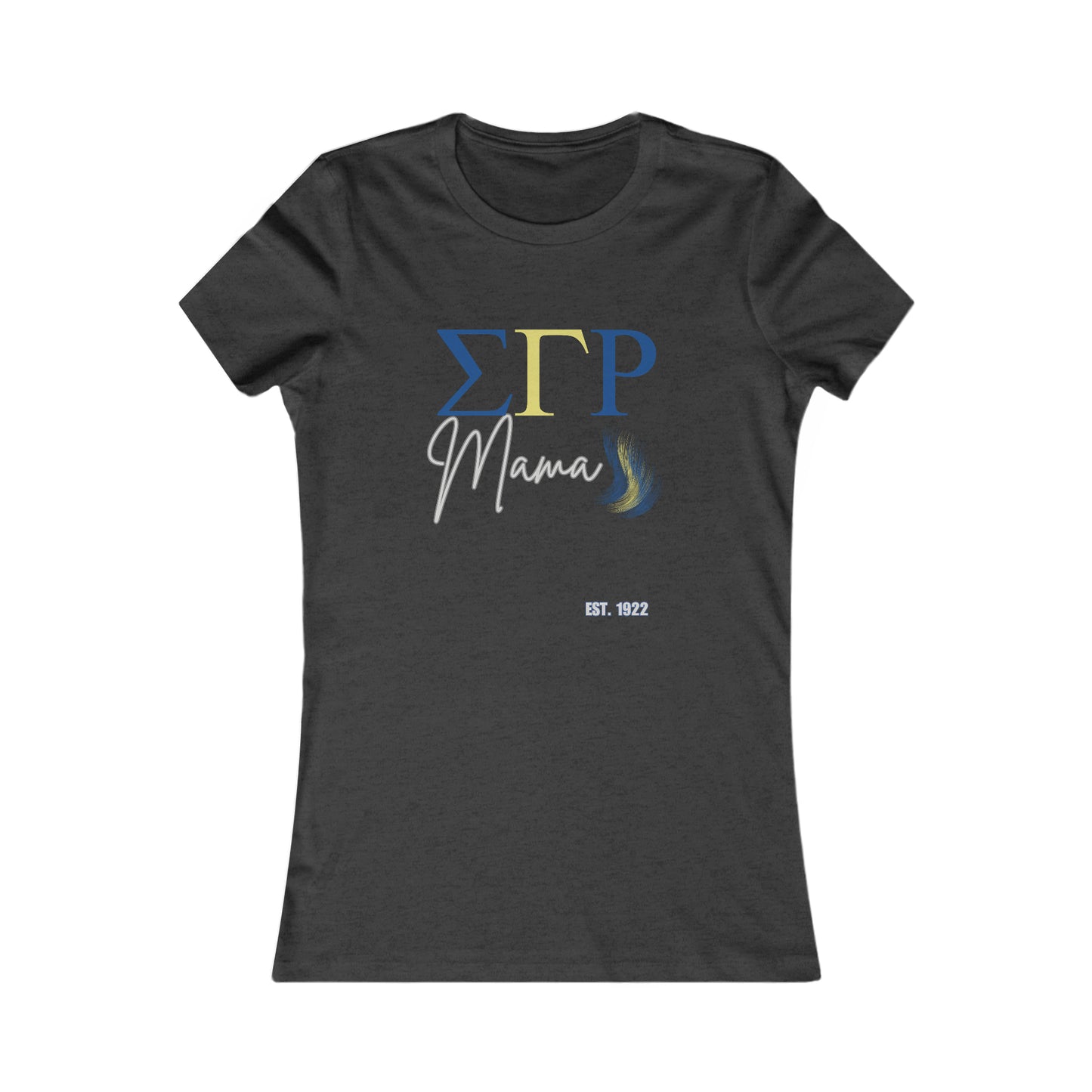 Sigma Gamma Rho Mama Shirt for the Sorority Sister Mom | Bella+Canvas Women's Favorite Tee | Gifts for Mom