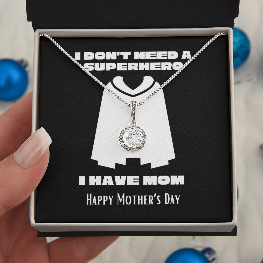 Eternal Hope Necklace For Superhero Mom | Spotlight pendant | Happy Mother's Day