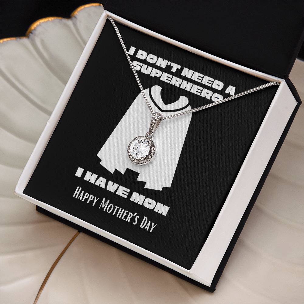 Eternal Hope Necklace For Superhero Mom | Spotlight pendant | Happy Mother's Day