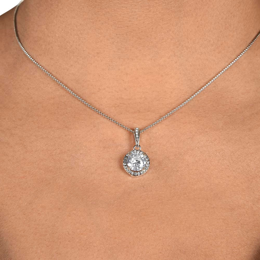 Spotlight Pendant Reasons I Love My Mother #20 | Positive messages with Made to Order Jewelry | Feelings leave impressions