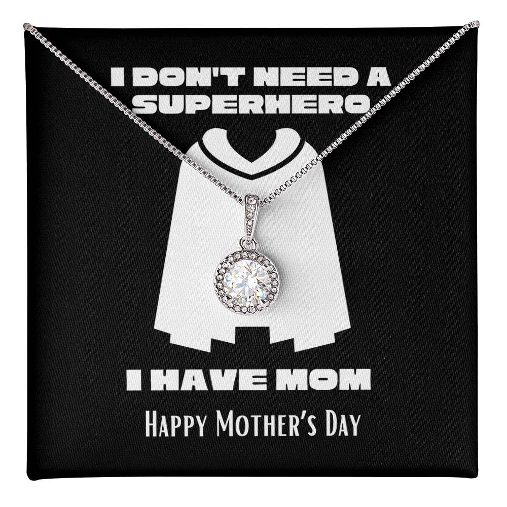 Eternal Hope Necklace For Superhero Mom | Spotlight pendant | Happy Mother's Day