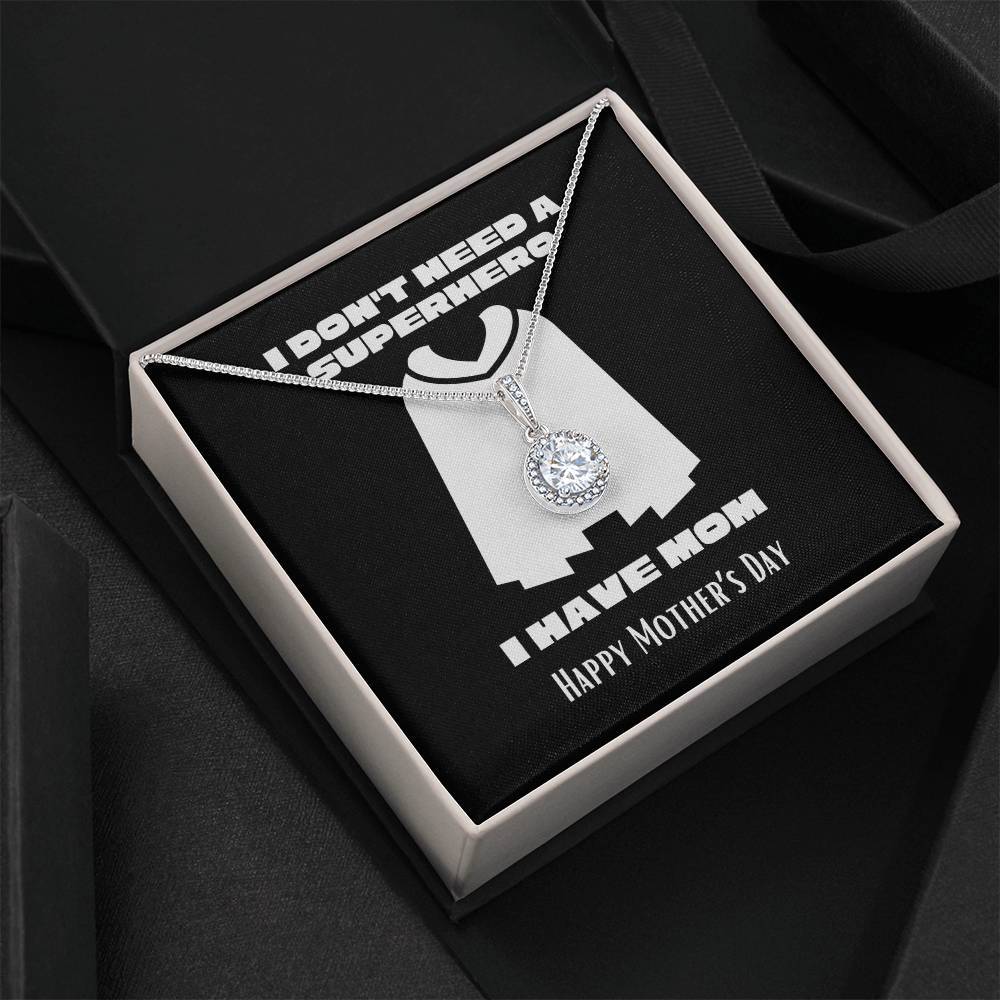 Eternal Hope Necklace For Superhero Mom | Spotlight pendant | Happy Mother's Day