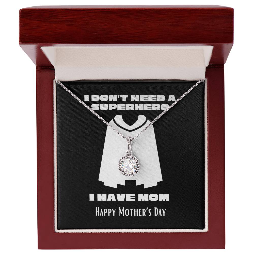 Eternal Hope Necklace For Superhero Mom | Spotlight pendant | Happy Mother's Day