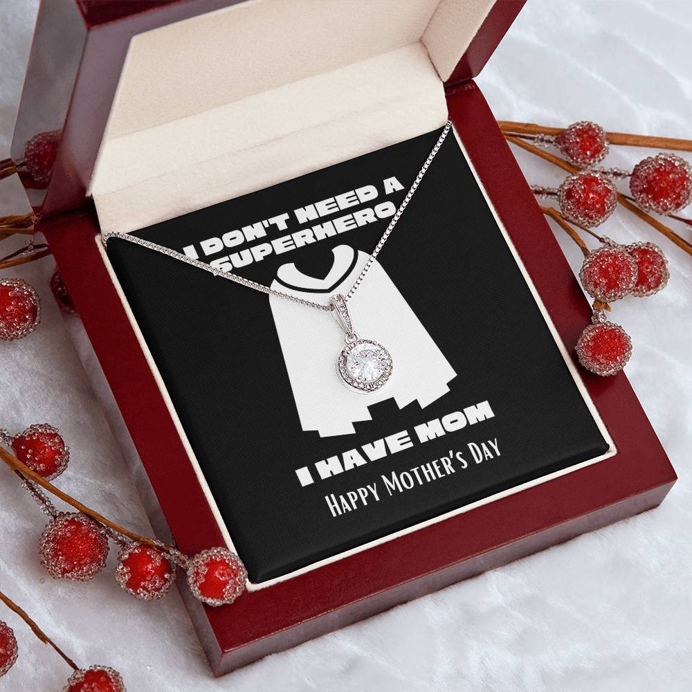 Eternal Hope Necklace For Superhero Mom | Spotlight pendant | Happy Mother's Day