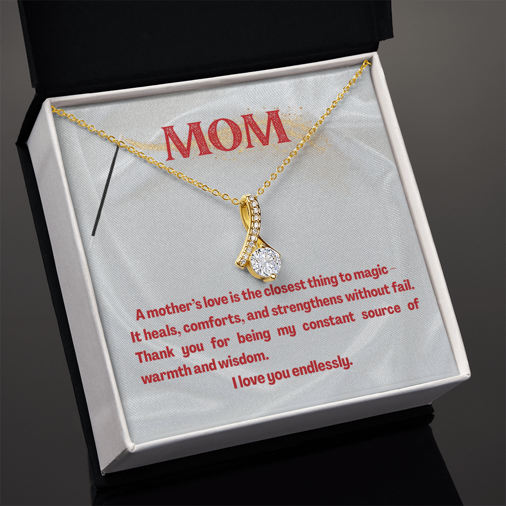 Closest Thing to Magic Ribbon Necklace