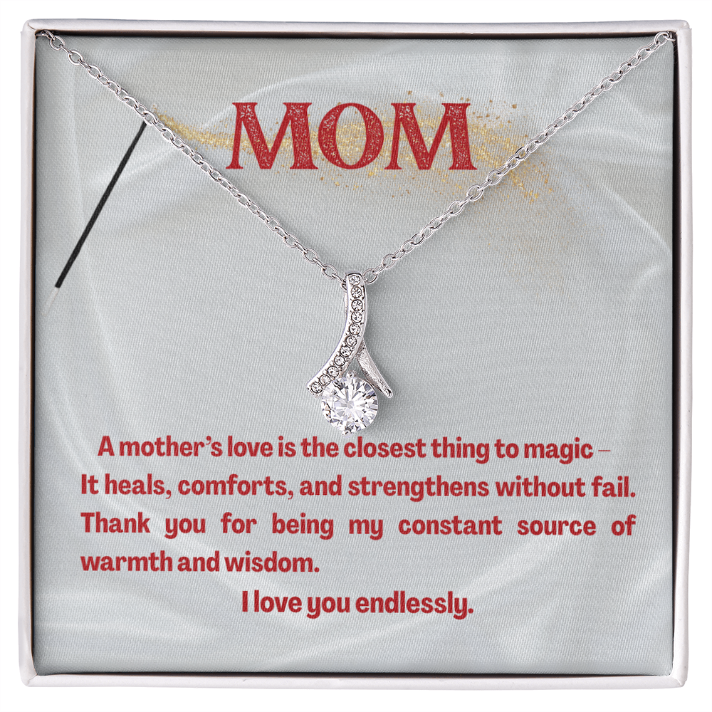 Closest Thing to Magic Ribbon Necklace