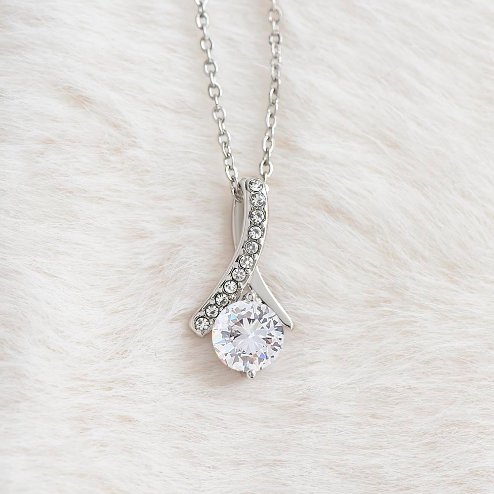 Ribbon pendant for the "Tiger Mom" | Gifts for Mom | Thank you for pushing me | Beautiful Jewelry, Positive messages