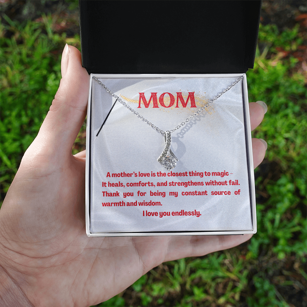 Closest Thing to Magic Ribbon Necklace