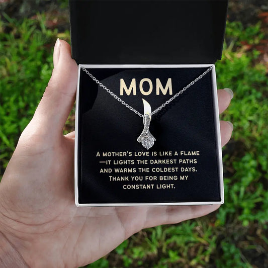 Like-a-flame-silver-ribbon-necklace-gifts-for-mom1
