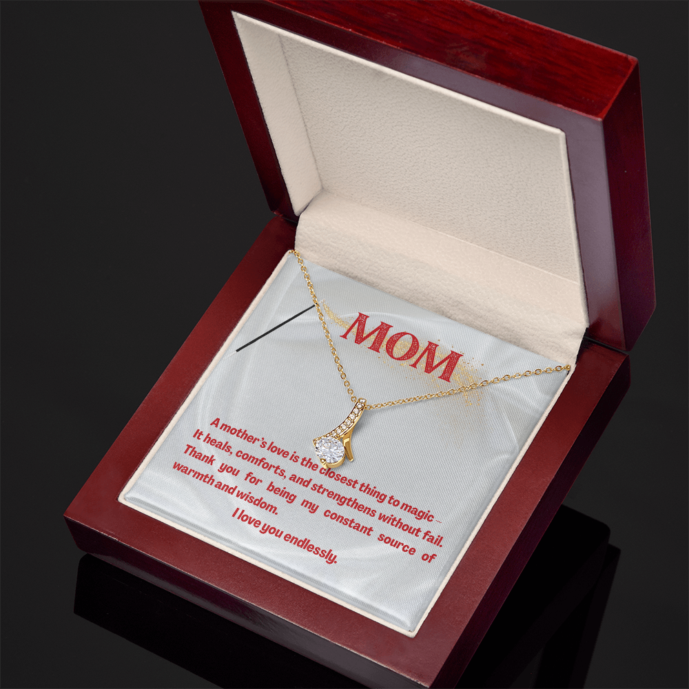 Closest Thing to Magic Ribbon Necklace