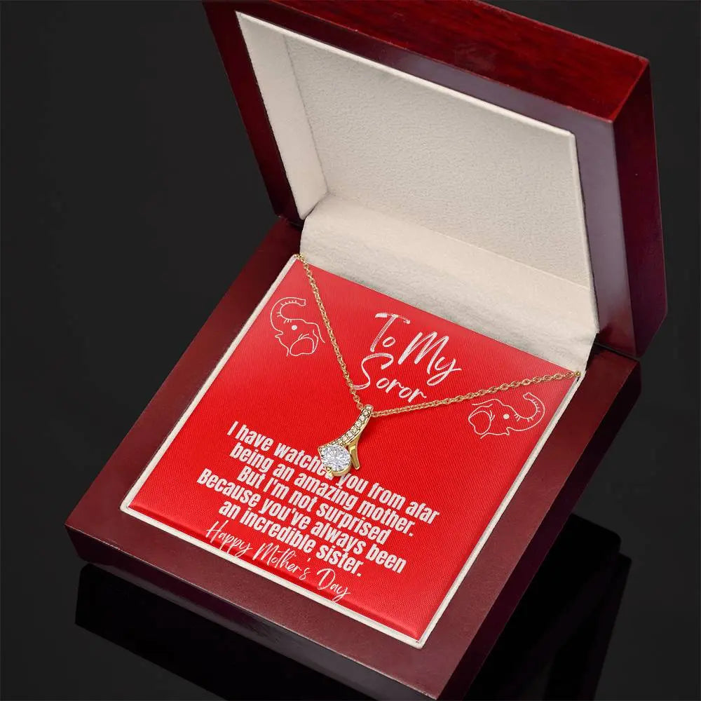 Ribbon necklace for Delta Moms | Exquisite Jewelry, Positive Messages | Mother's Day gifts ShineOn Fulfillment