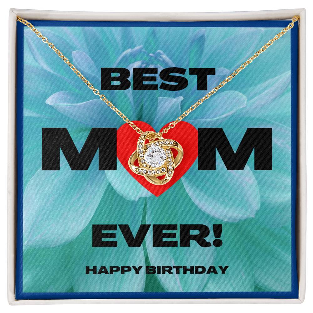 Flower Pendant for the Best Mom Ever Birthday | Beautiful Jewelry, Positive Messages