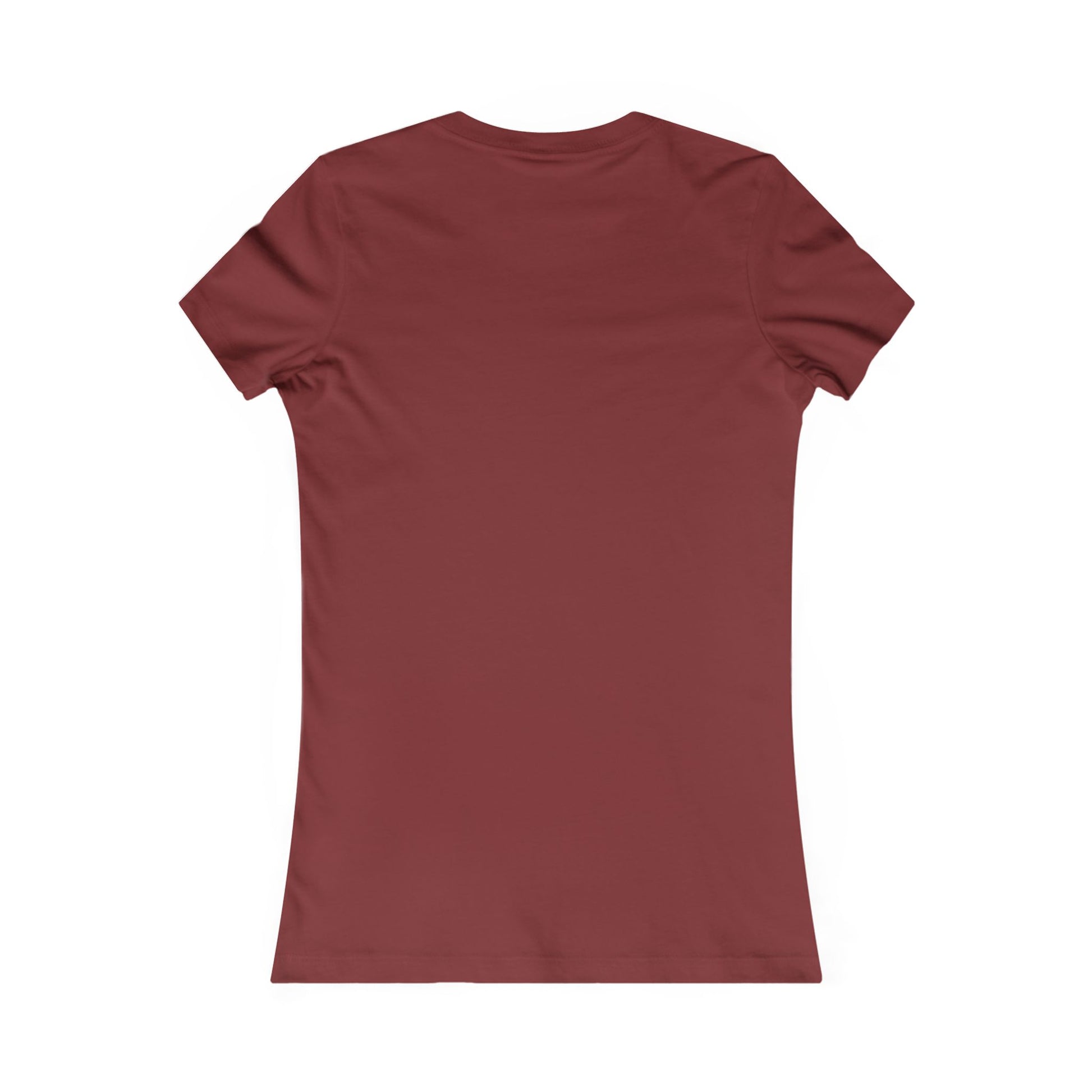 Back of a maroon Gifts For Mom t-shirt