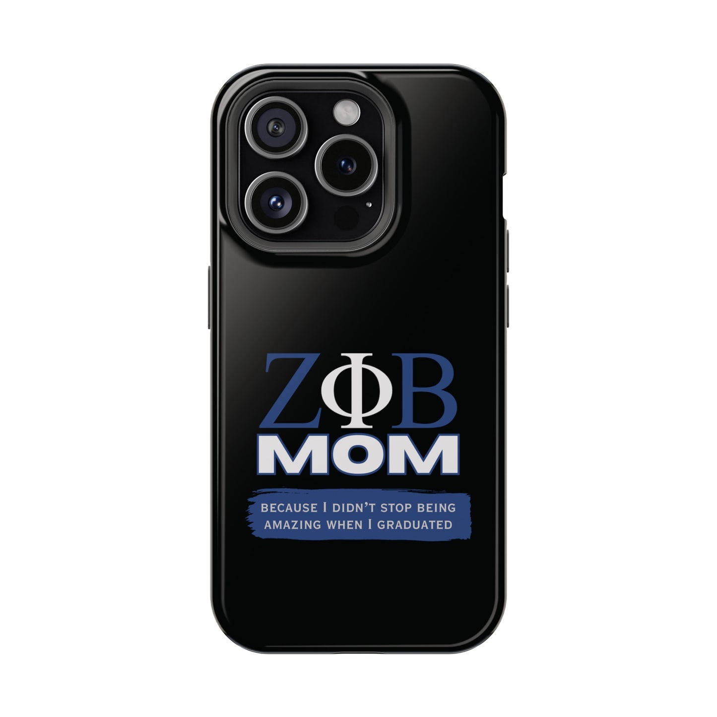 Zeta Phi Beta Mom Impact-Resistant Phone Case | Samsung or iPhone