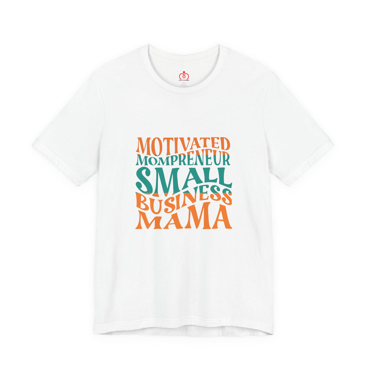 Motivated Mompreneur Jersey Short Sleeve Tee | Bella+Canvas shirt | Gifts for mom