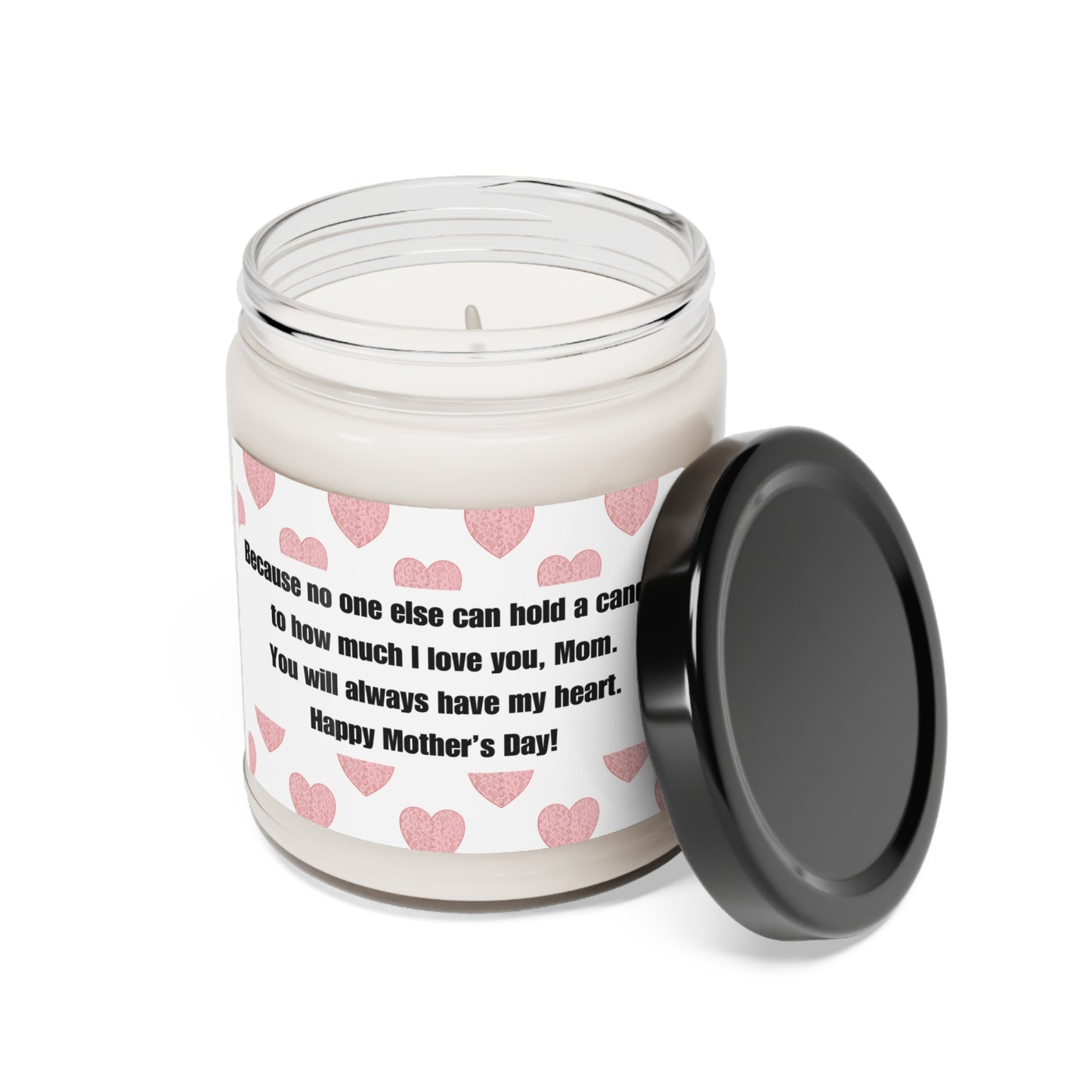 Scented Soy Candle with Touching Message for Mom | 9oz candle | Four scents available | Gifts For Mom | Mother's Day Gift