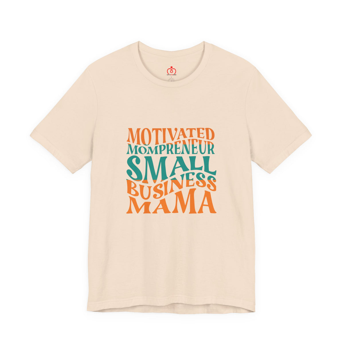 Motivated Mompreneur Jersey Short Sleeve Tee | Bella+Canvas shirt | Gifts for mom