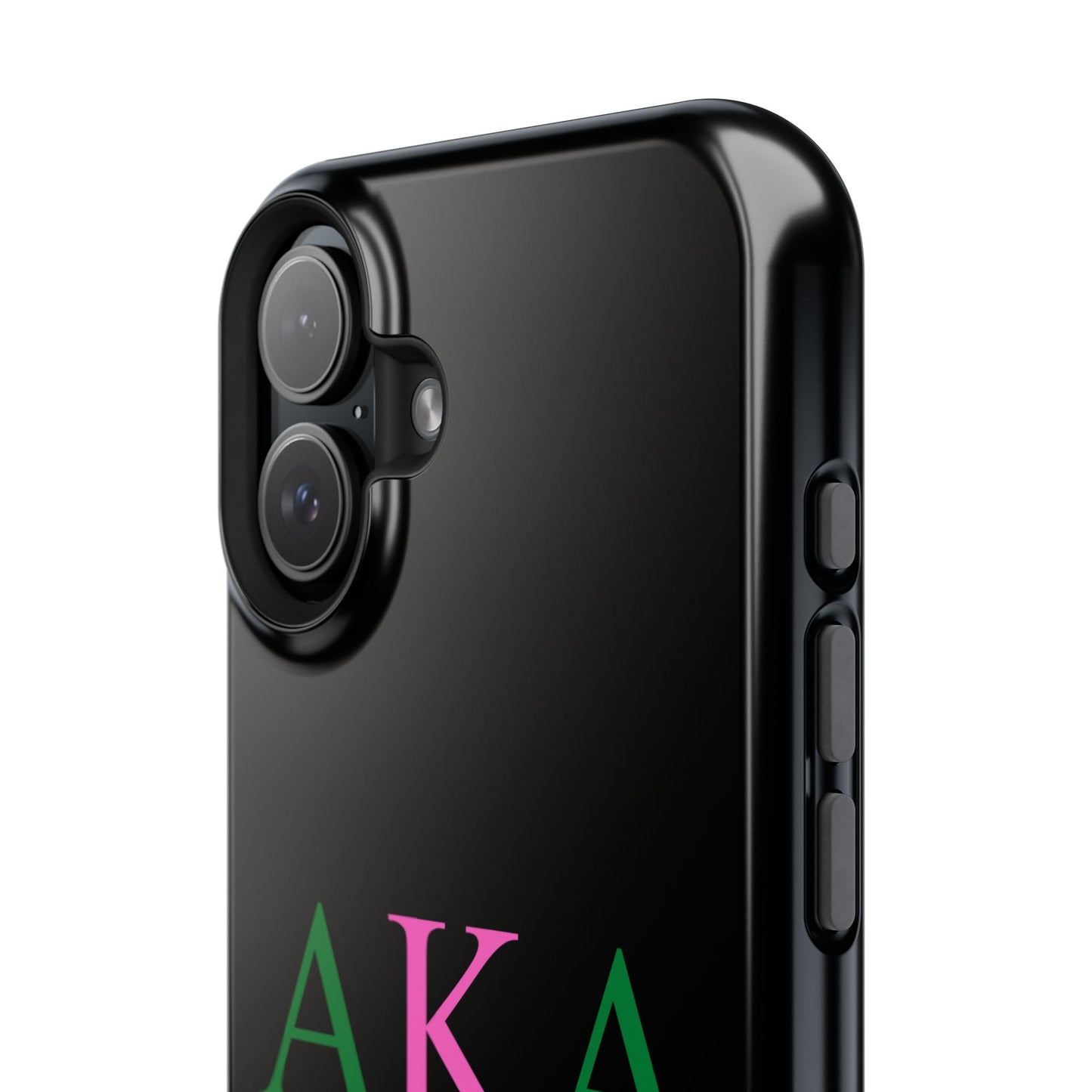 Customizable Impact-Resistant Phone Case for Alpha Kappa Alpha Moms Sorority Member