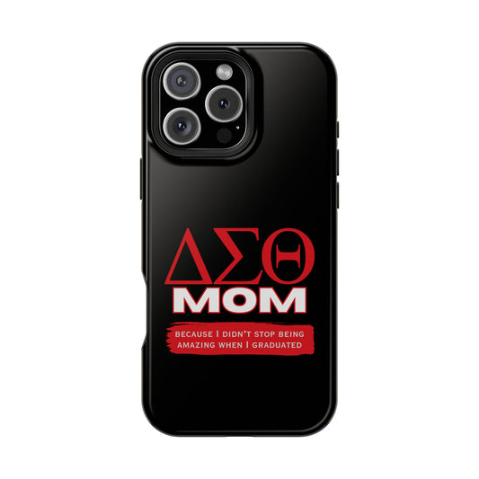 Customizable Impact-Resistant Phone Case for Delta Sigma Theta Moms | Sorority Members | Samsung and iPhones