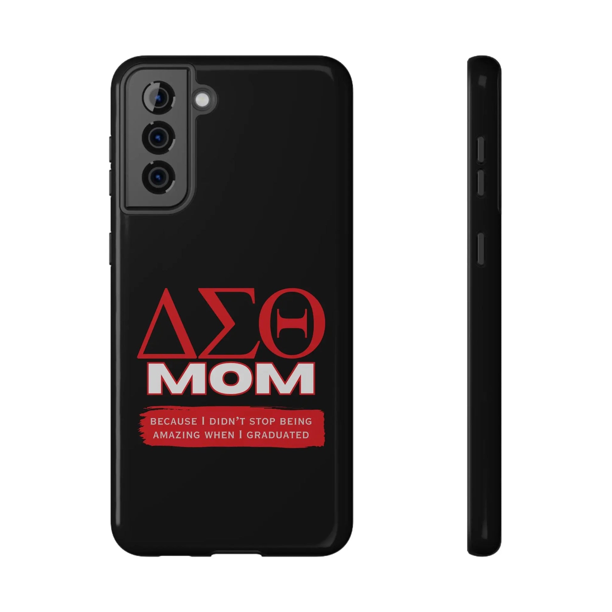 Customizable Impact-Resistant Phone Case for Delta Sigma Theta Moms | Sorority Members | Samsung and iPhones Printify