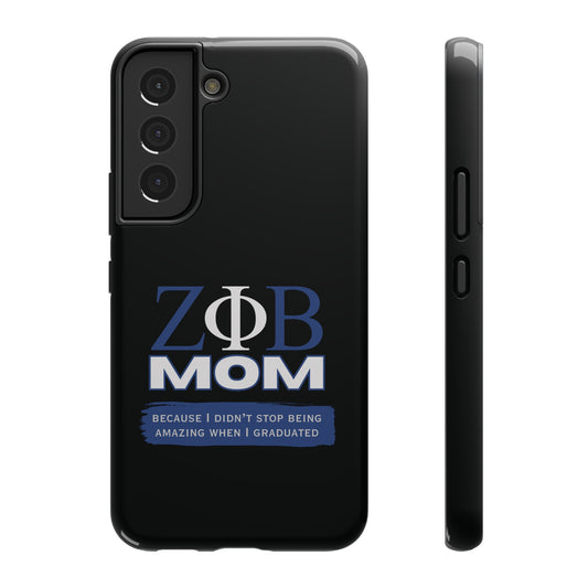 Zeta Phi Beta Mom Impact-Resistant Phone Case | Samsung or iPhone